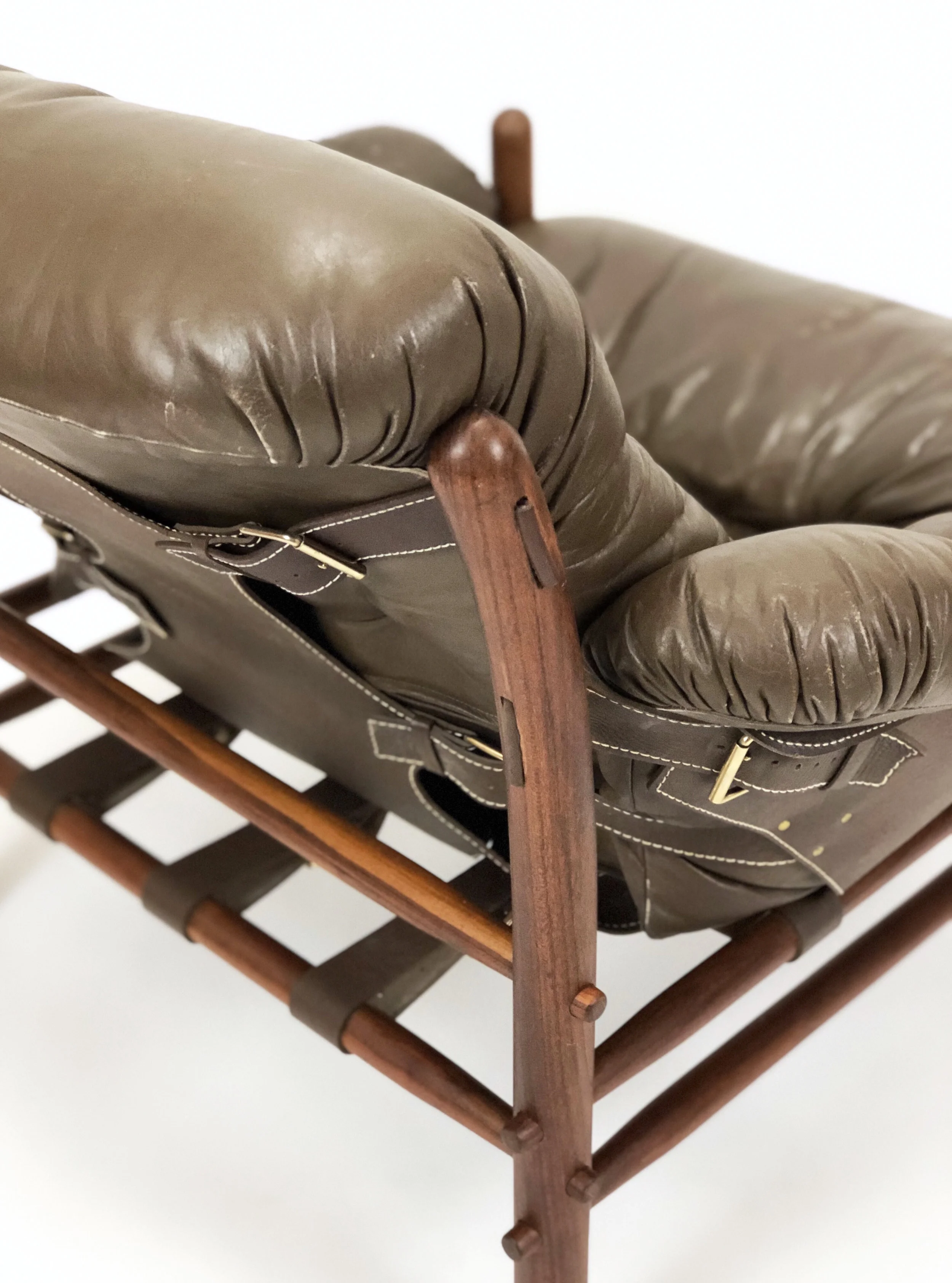 Arne Norell Rosewood Lounge Chair — 84 1/2
